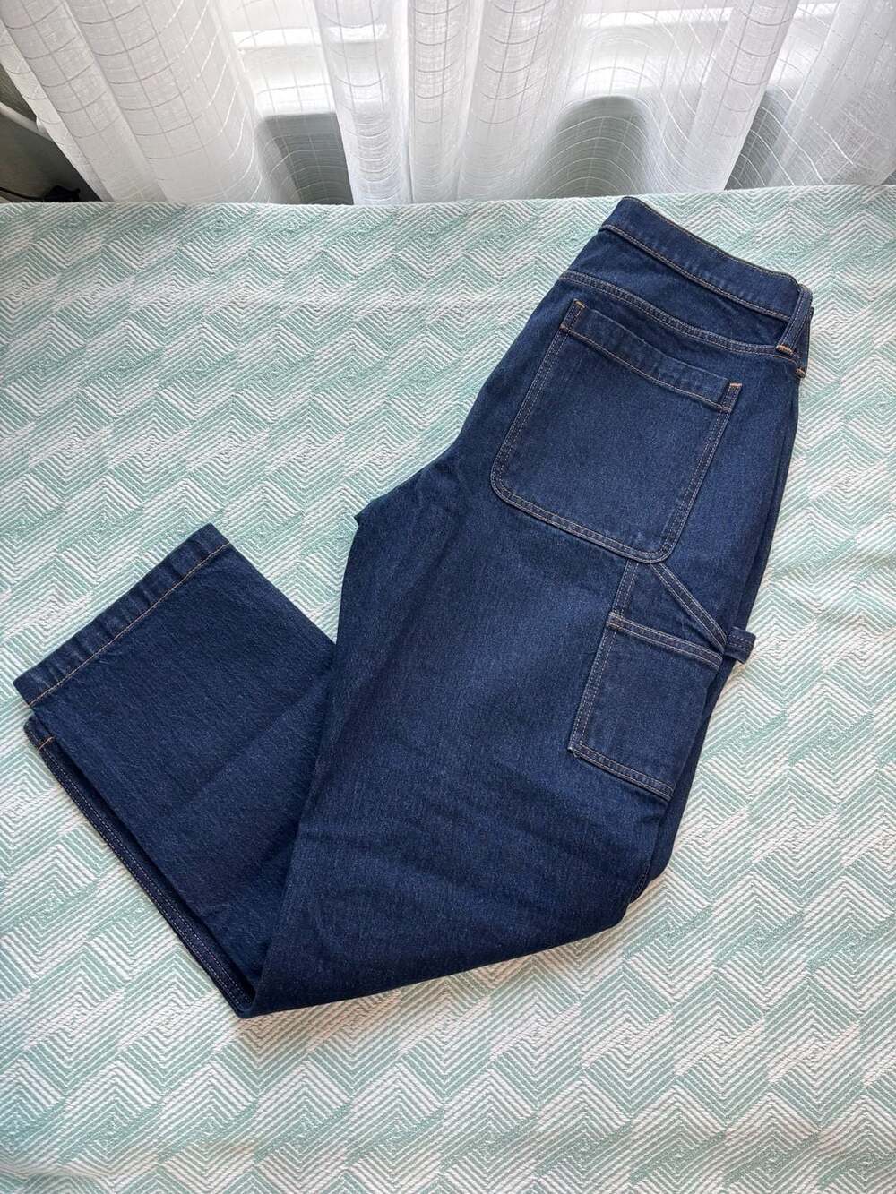 Abercrombie & Fitch A&F Vintage Stretch Athletic Loose Carpenter Jeans 33x32